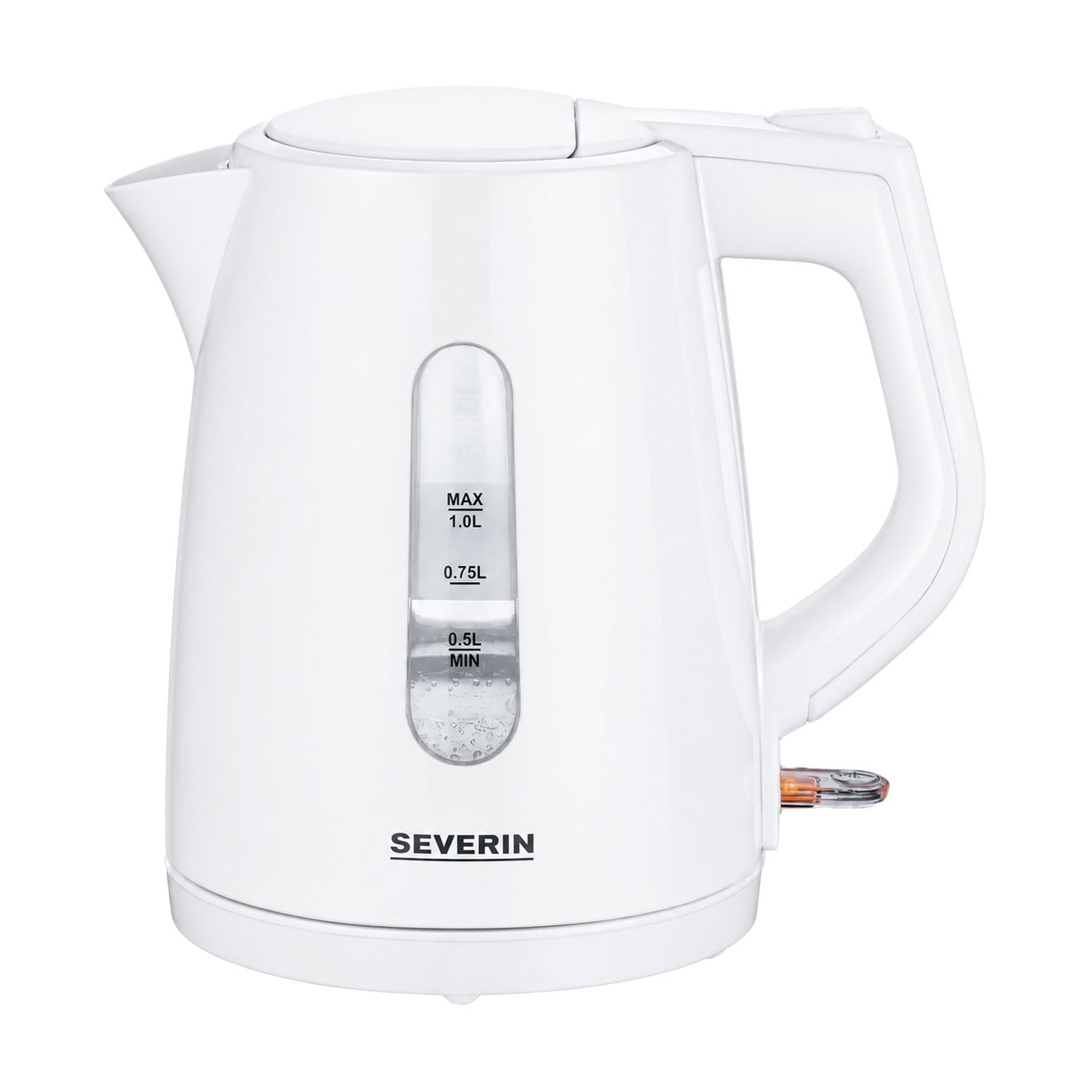 Електрочайник Severin WK 3411 білий, 1 л